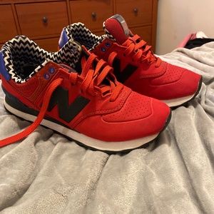 Red New Balance Shoes